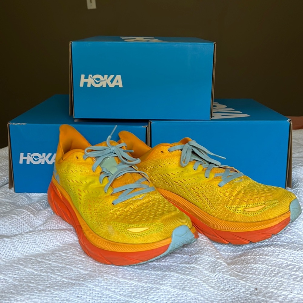 hoka one one clifton 8 size 11 2E WIDE